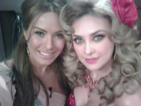 con Galilea Montijo en el programa Hoy