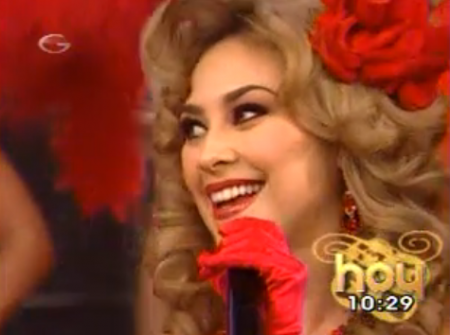 Ara se presenta con el musical de" Perfume de Gardenia" en el programa Hoy