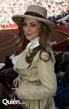 Aracely en la Plaza Mexico